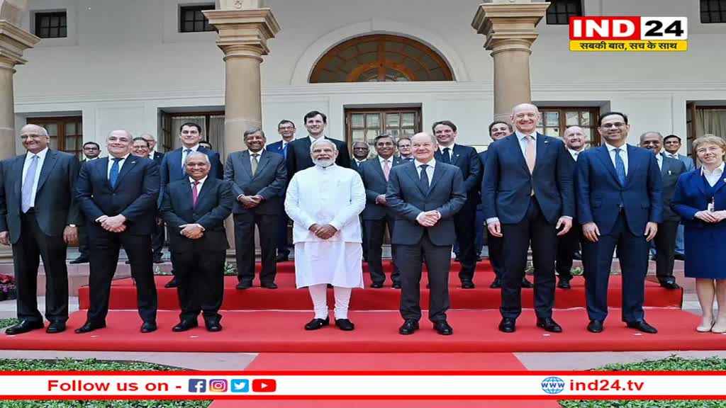 जर्मन चांसलर Olaf Scholz का भारत दौरा, पीएम मोदी ने जर्मनी को बताया यूरोप में सबसे बड़ा व्यापारिक भागीदार