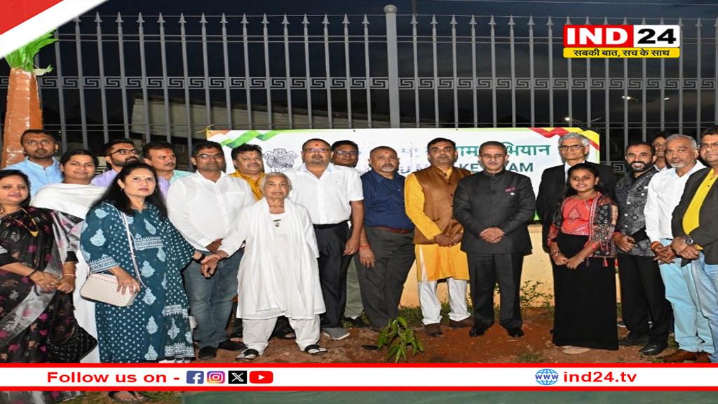 'एक पेड़ मां के नाम': विदेश राज्य मंत्री ने युगांडा में पौधा लगाया