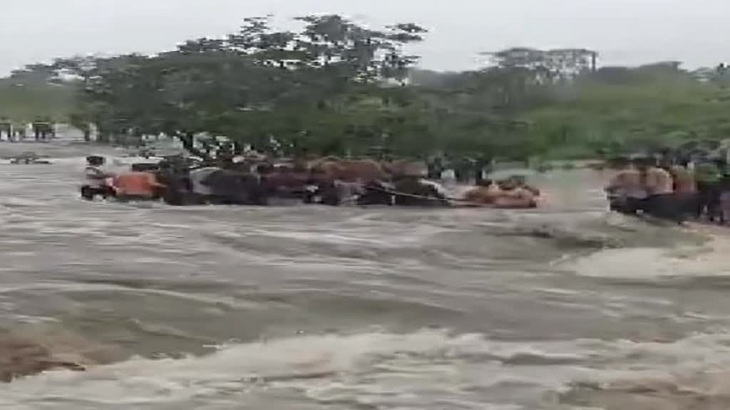 मध्य प्रदेश में बारिश का कहर, महादेव गोपीघाट में फंसे 300 लोगों को SDRF की टीम ने किया रेस्क्यू 