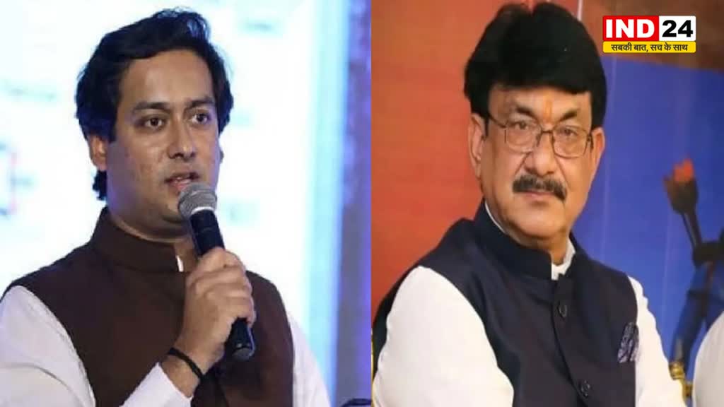 जयवर्धन सिंह ने पंचायत मंत्री पर रिश्वत लेने का लगाया आरोप, महेंद्र सिंह सिसोदिया ने किया पलटवार