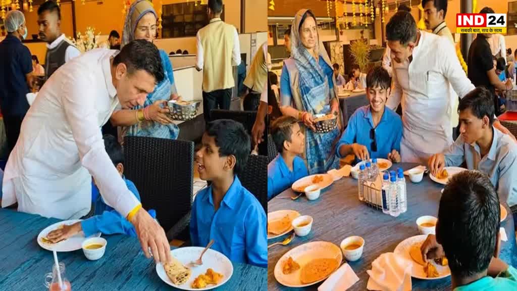 Jeetu Patwari : जीतू पटवारी ने दिव्यांग बच्चों को 5 स्टार होटल में करवाया लंच