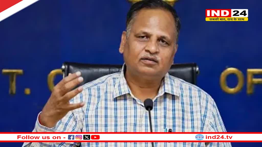 दिल्ली के पूर्व मंत्री सत्येंद्र जैन को जमानत, भारत से बाहर यात्रा करने पर रोक