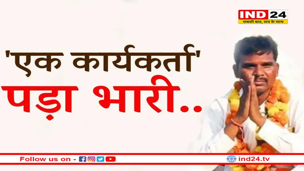 विजयपुर: ‘एक कार्यकर्ता’ पड़ गया भारी