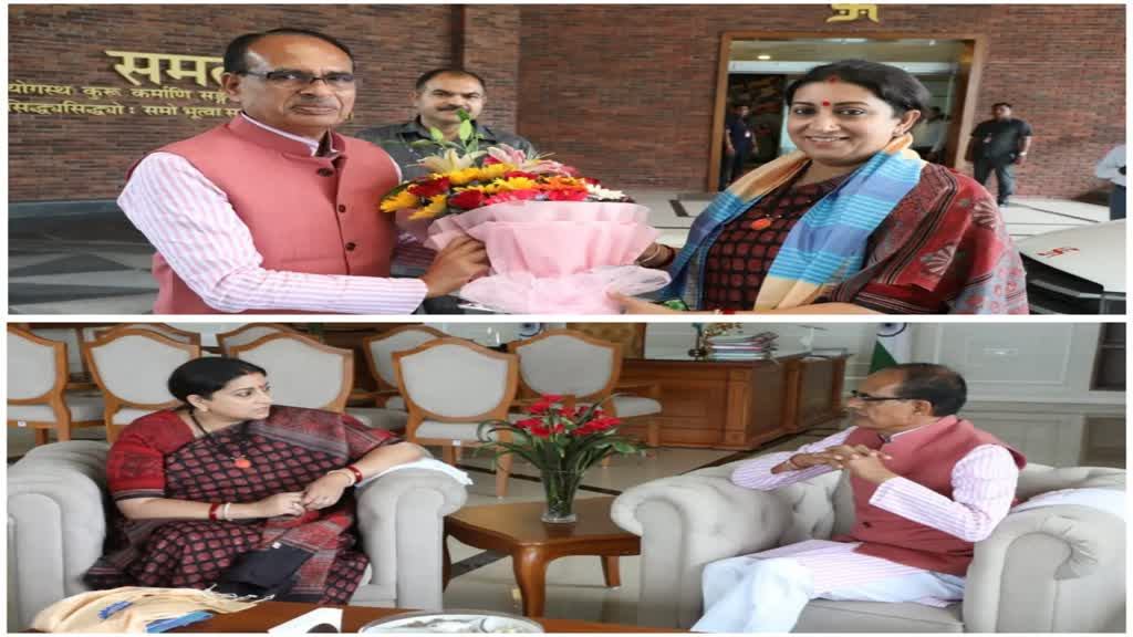MP News: केंद्रीय मंत्री स्मृति ईरानी का भोपाल दौरा, वत्सल भारत कार्यक्रम में की शिरकत