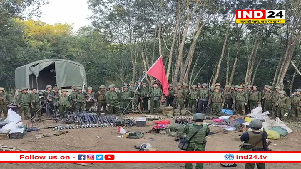 गृहयुद्ध में जल रहे म्यांमार में होगी शांति! सैन्या जुंता और विद्रोहियों के बीच में बातचीत, चीन सरकार बनी मध्यस्त 