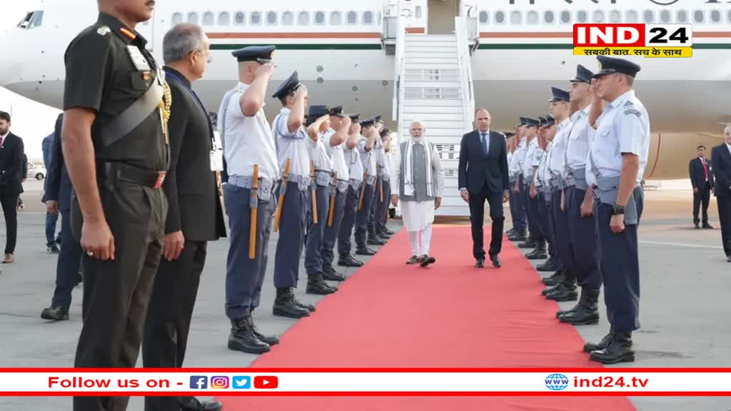 BRICS समिट के बाद ग्रीस पहुंचे PM Modi, इंदिरा गांधी के बाद दूसरे भारतीय प्रधानमंत्री ने किया ग्रीस का दौरा 