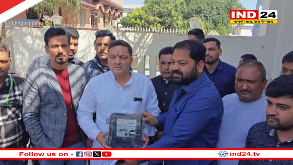 हल्द्वानी में बिजली स्मार्ट मीटर लगना शुरू, मेयर गजराज सिंह ने कांग्रेस पर लगाया आरोप