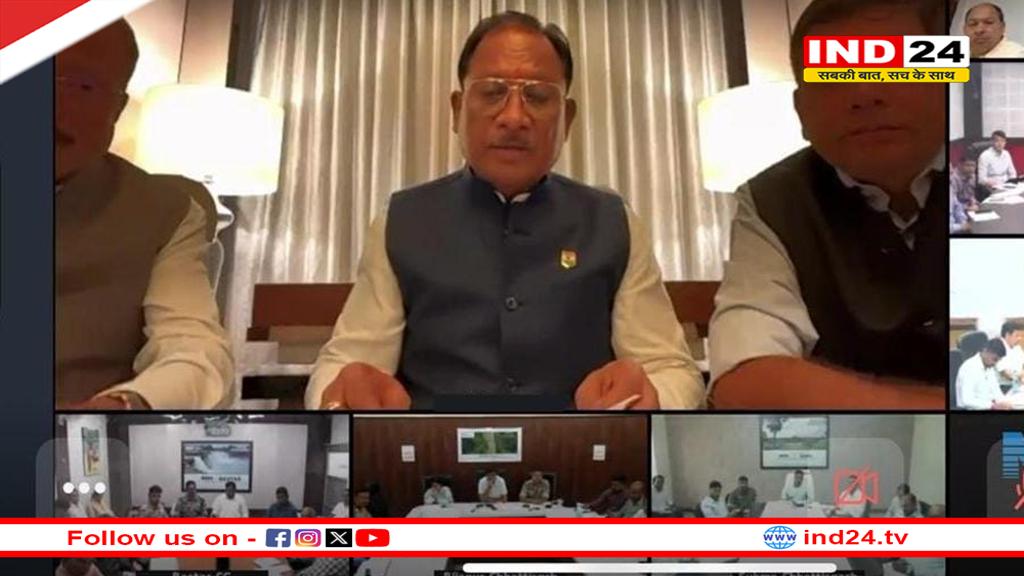 दक्षिण कोरिया से सीएम साय की वीडियो कॉन्फ्रेंसिंग, बाढ़ प्रभावित बस्तर में हर संभव मदद के निर्देश