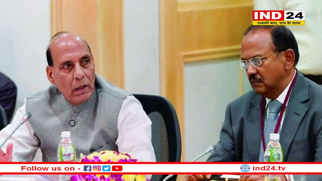 पहलगाम हमला: रक्षा मंत्री की NSA डोभाल और तीनों सेना प्रमुख के साथ बैठक