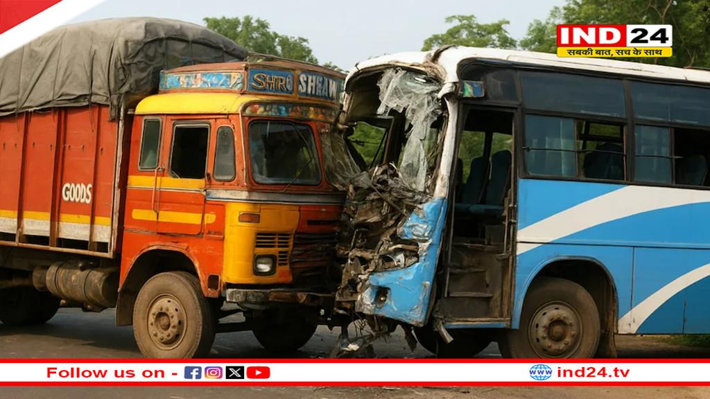 बर्धमान में ट्रक और बस की भीषण टक्कर, 10 की मौत, 30 से अधिक घायल