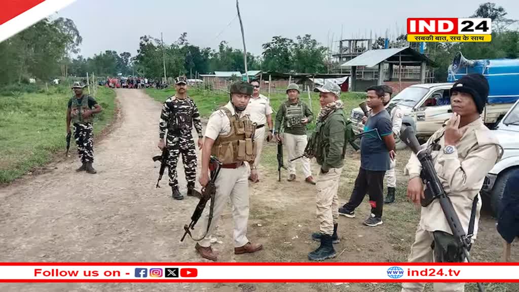 मणिपुर: सुरक्षाबलों का बड़ा एक्शन, पुलिस स्टेशन पर हमला करने आए 11 कुकी उग्रवादियों को मार गिराया 