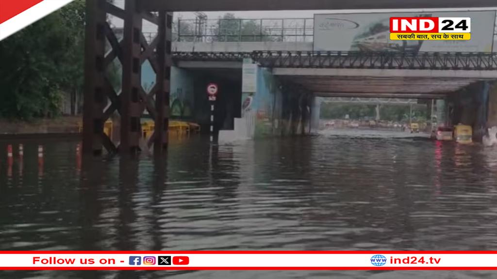 दिल्ली-NCR में मौसम ने बदली करवट,तेज हवाओं के साथ मूसलाधार बारिश