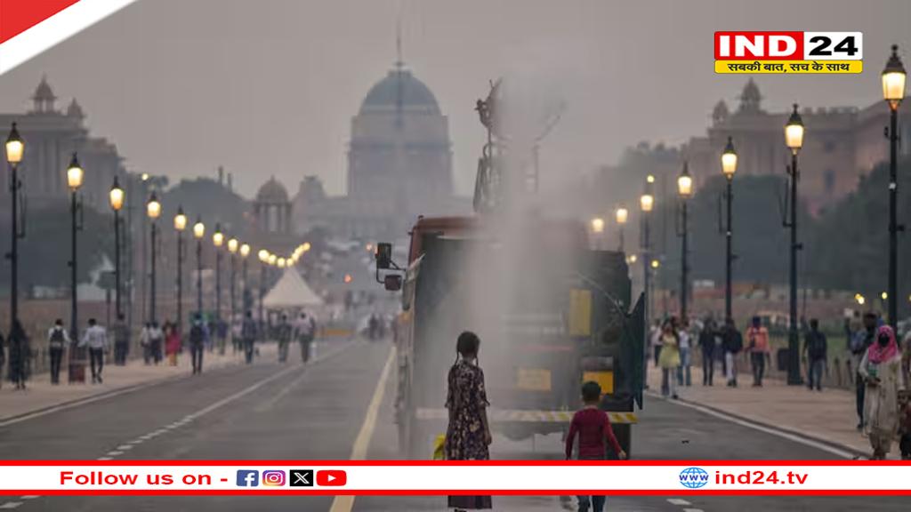 दिल्ली में सर्दी और प्रदूषण की दोहरी मार, 400 के पार पहुंचा AQI, कई इलाकों में रेड अलर्ट जारी