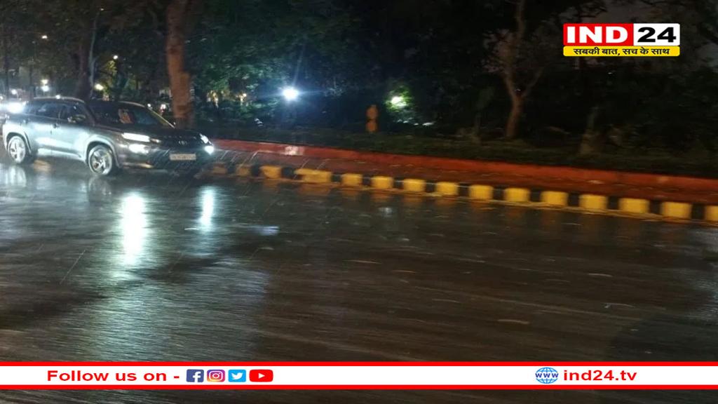 दिल्ली-NCR में आंधी के बाद झमाझम बारिश, कई इलाकों में गिरे पेड़