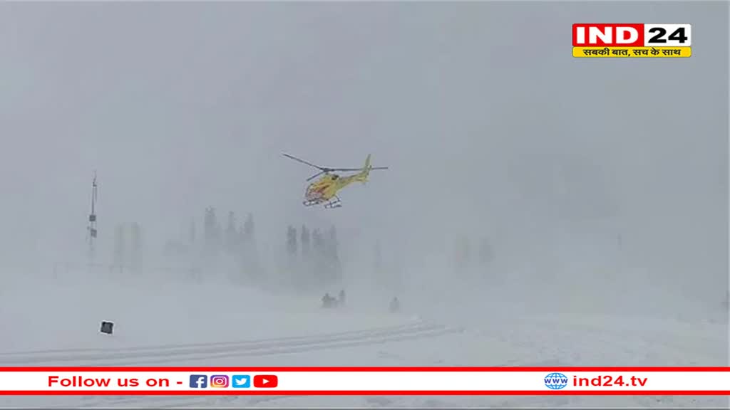 J&K : गुलमर्ग में हिमस्खलन की चपेट में आने से एक विदेशी पर्यटक की मौत, 5 को बचाया गया