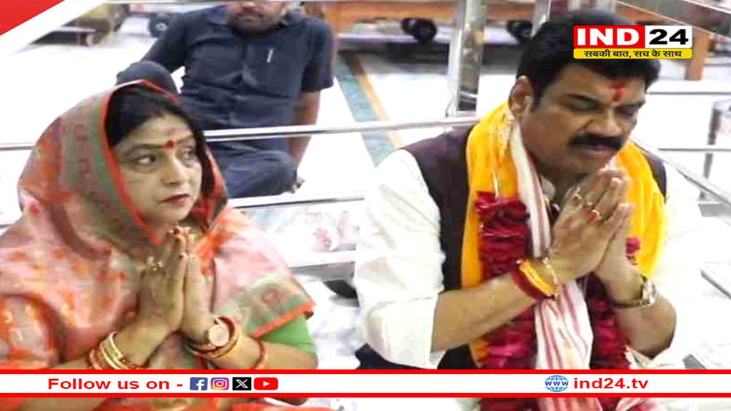 बाबा महाकाल का आशीर्वाद लेने पहुंचे खाद्य मंत्री गोविंद राजपूत