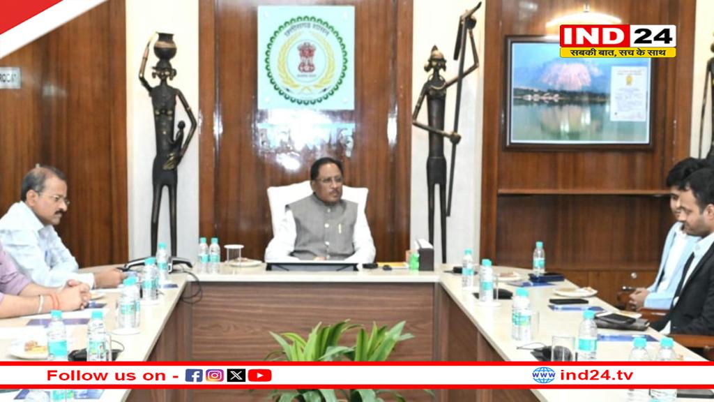 फार्मा, रियल एस्टेट और आईटी क्षेत्र के प्रतिनिधियों ने की CM साय से मुलाकात