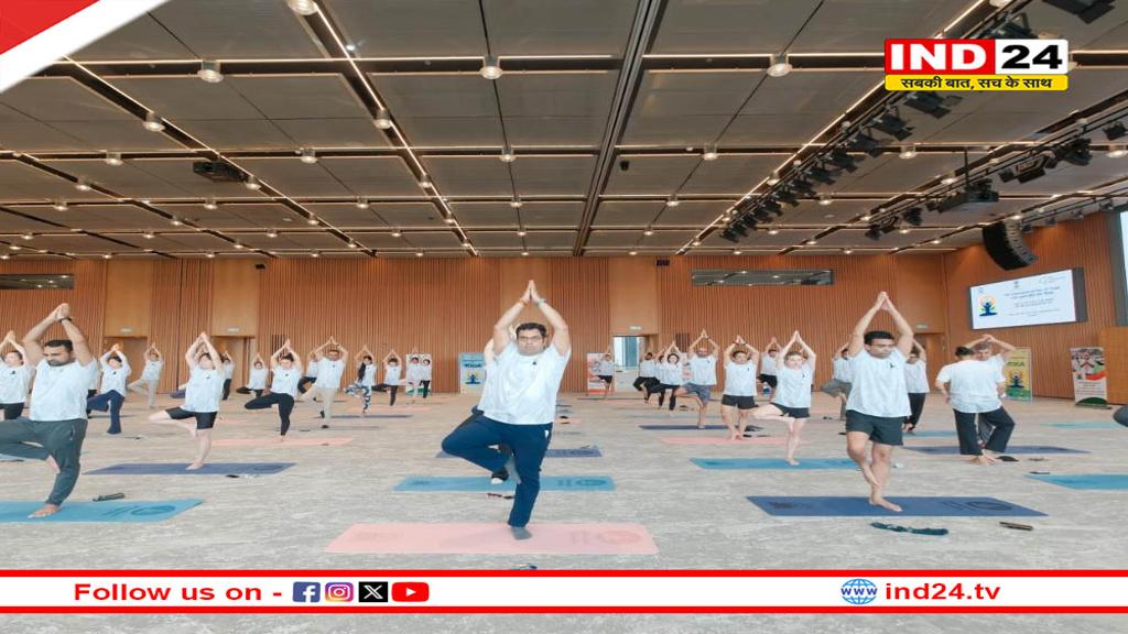 दिल्ली में ‘एक पृथ्वी, एक स्वास्थ्य’ थीम पर आज वैश्विक योग सम्मेलन का आयोजन