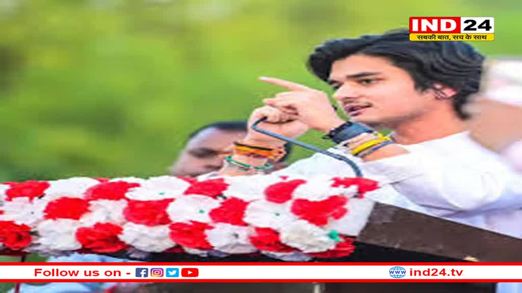 भाषण देते हुए भावुक हो गए ज्योतिरादित्य सिंधिया के बेटे महाआर्यमन, पीएम को बताया हनुमान