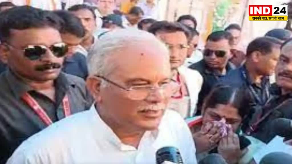 ED Raids in Chhattisgarh ईडी की छापेमारी पर भड़के सीएम भूपेश बघेल,कहा- पाप का घड़ा जल्द लबालब होकर छलकेगा