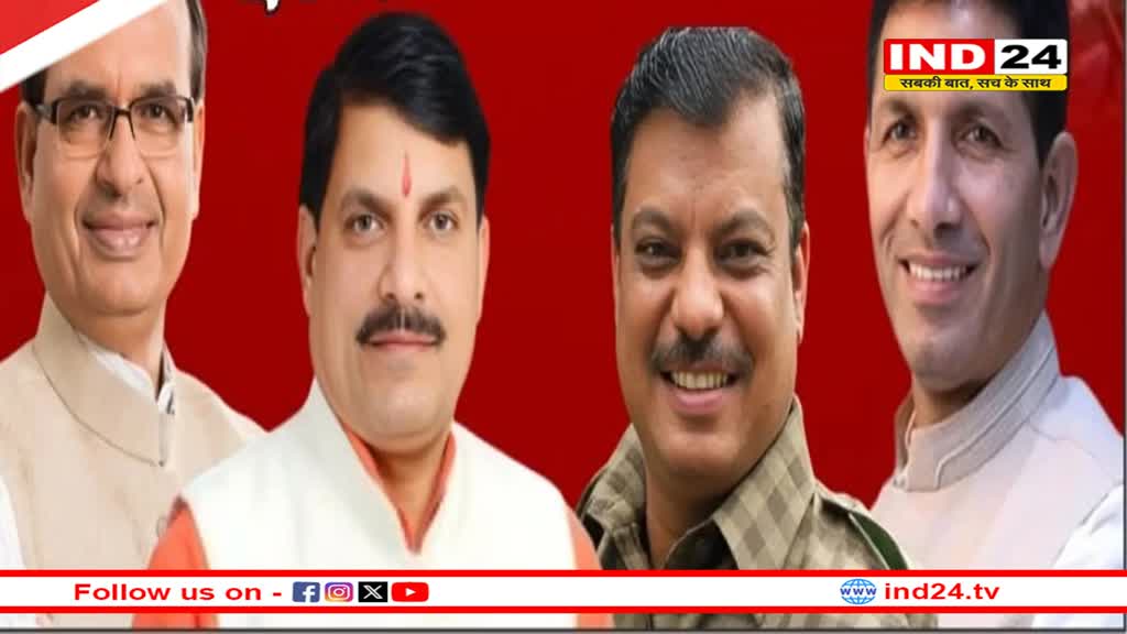 बुधनी में कांग्रेस को भारी बढ़त, विजयपुर में भी BJP पीछे