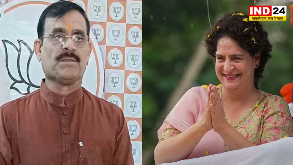  प्रियंका गांधी के आरोपों पर वीडी शर्मा का पलटवार, बोले - बीजेपी सरकार ने राज्य को विकास का मॉडल बनाया हैं