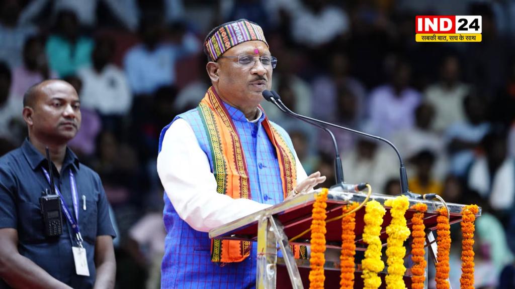 CM विष्णु देव साय का बयान - हमारी सरकार युवाओं के भविष्य को उज्जवल बनाने के लिए संकल्पित है