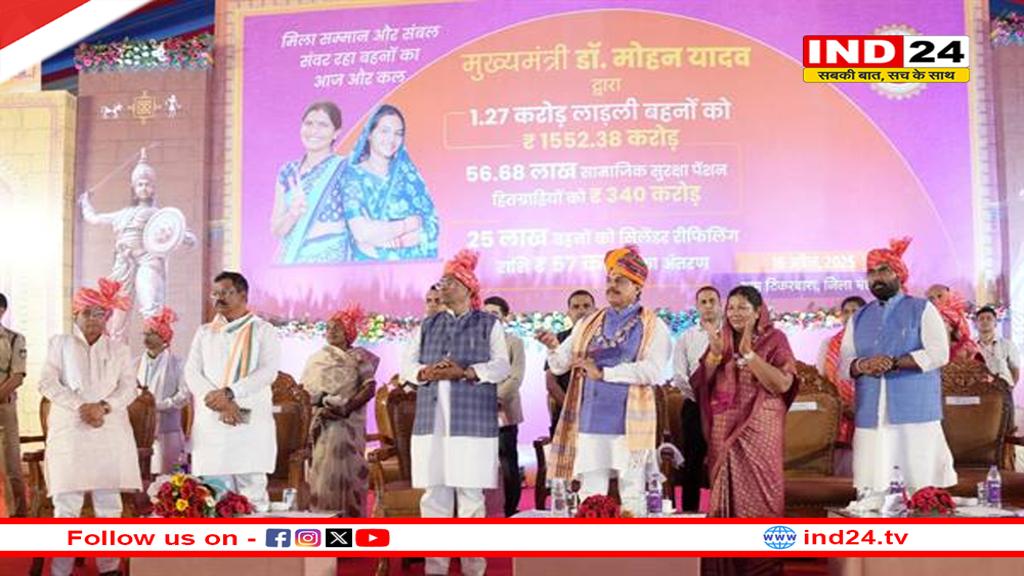 हर गरीब को पक्का मकान, किसानों को सोलर पंप बांटे जाएंगे,मुख्यमंत्री डॉ मोहन यादव ने किया ऐलान