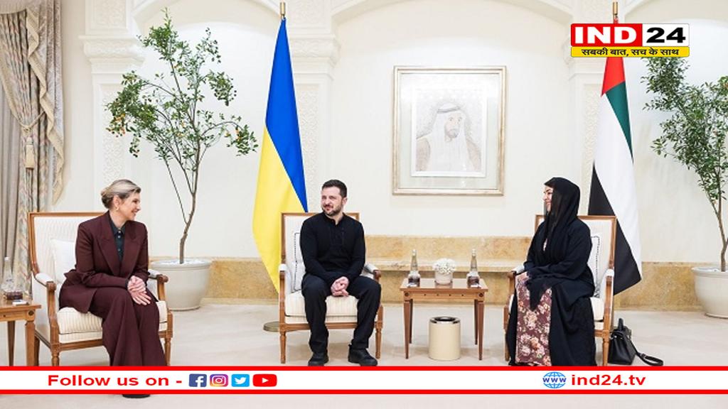 यूक्रेन-रूस युद्ध को लेकर होने वाला कुछ बड़ा ! UAE पहुंचे जेलेंस्की