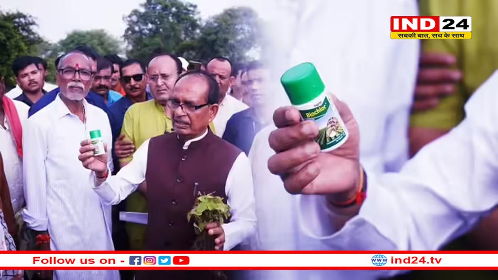 किसानों की जली फसल देखकर तमतमाए शिवराज सिंह चौहान