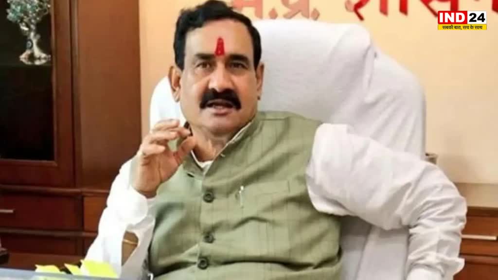 MP News : और कितने अच्छे दिन चाहिए, कांग्रेस के ‘भगवामय’ होने पर MP के गृहमंत्री नरोत्तम मिश्रा का तंज