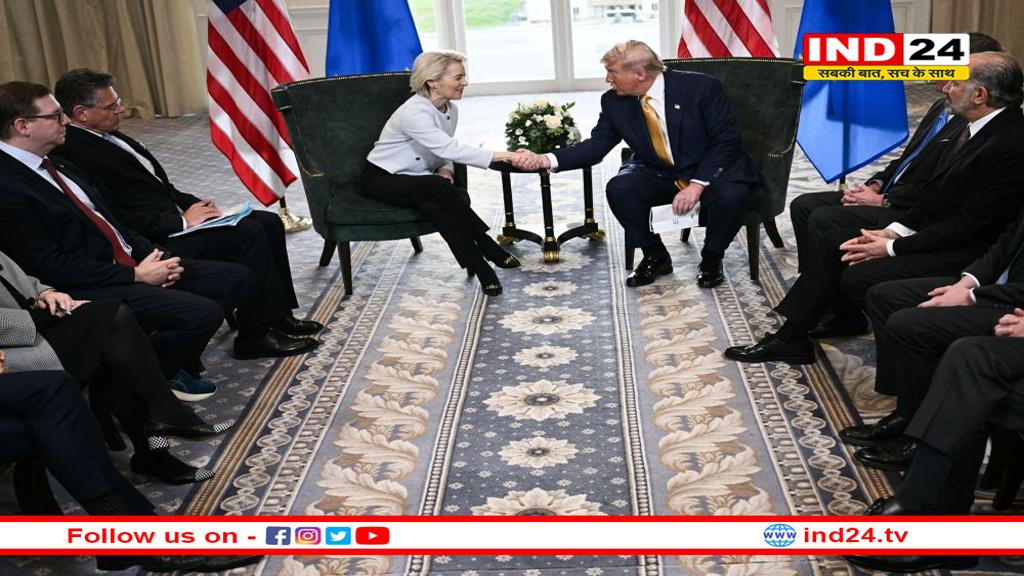 भारत के अडिग रुख से खिसियाए ट्रंप, अब यूरोपीय देशों से भी नई दिल्ली पर टैरिफ लगाने को कहा