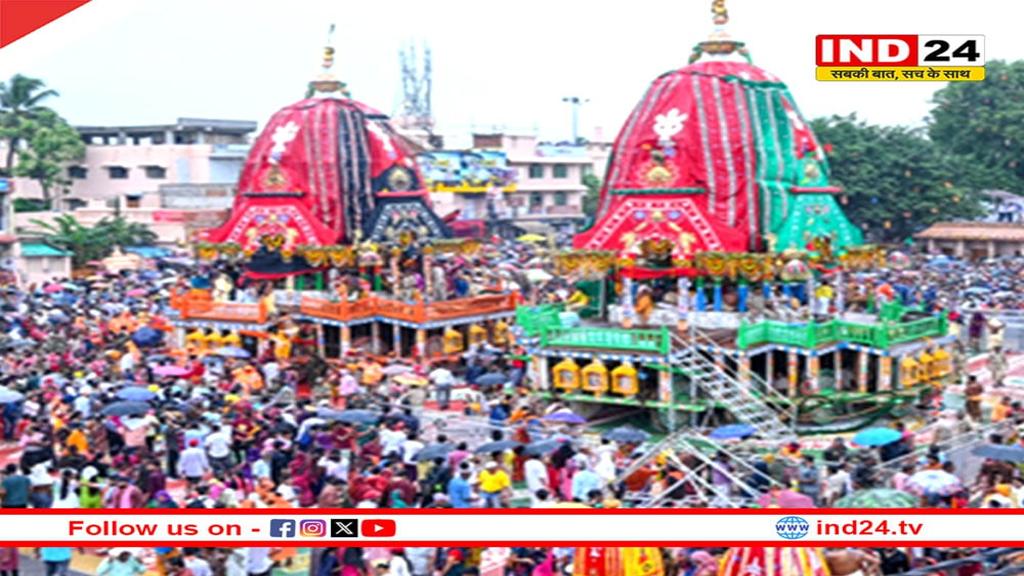 बहुदा यात्रा 2025: भगवान जगन्नाथ के दर्शन को उमड़ा श्रद्धालुओं का सैलाब