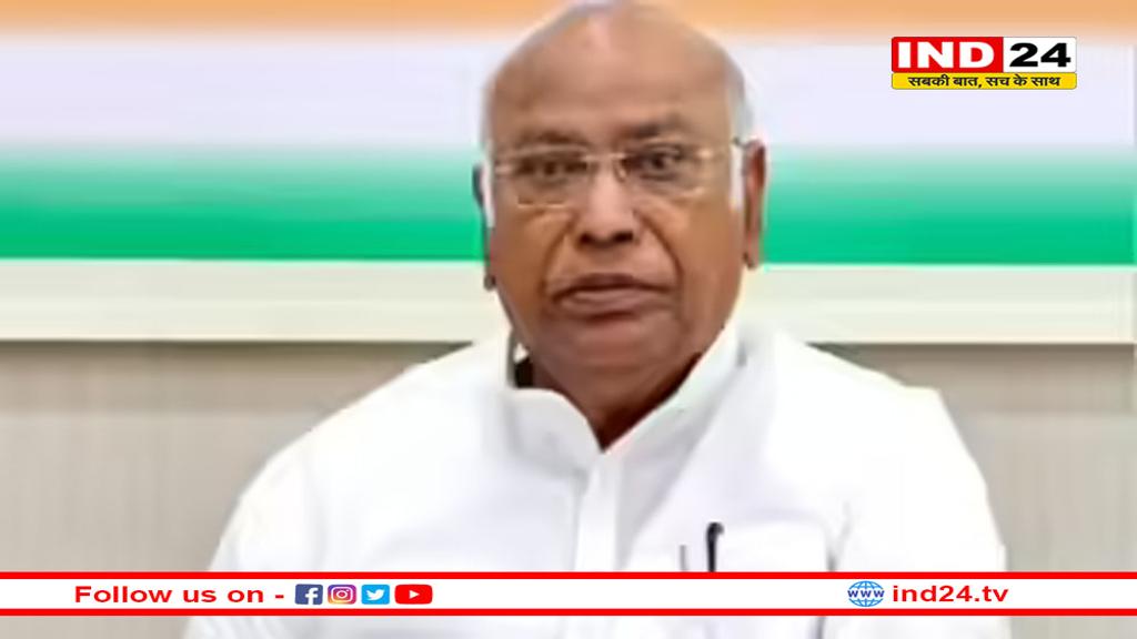 कांग्रेस अध्यक्ष मल्लिकार्जुन खड़गे की तबीयत बिगड़ी, अस्पताल में कराया गया भर्ती