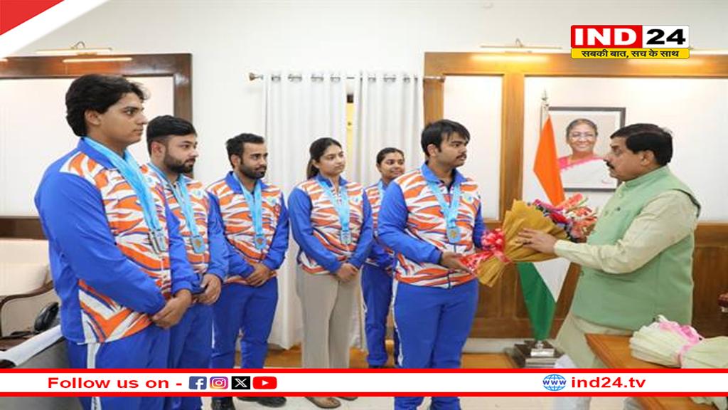 कजाकिस्तान में हुई 16वीं एशियन शूटिंग चैम्पियनशिप में प्रदेश के खिलाड़ियों ने जीते 17 पदक