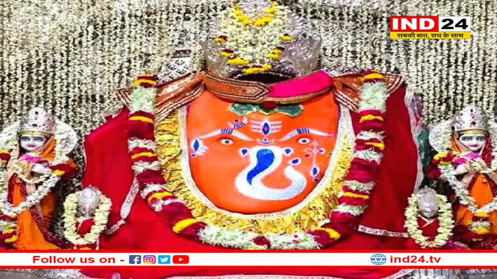 खजराना गणेश: आज रात 10 बजे बंद होंगे पट, अब नए साल पर होंगे दर्शन