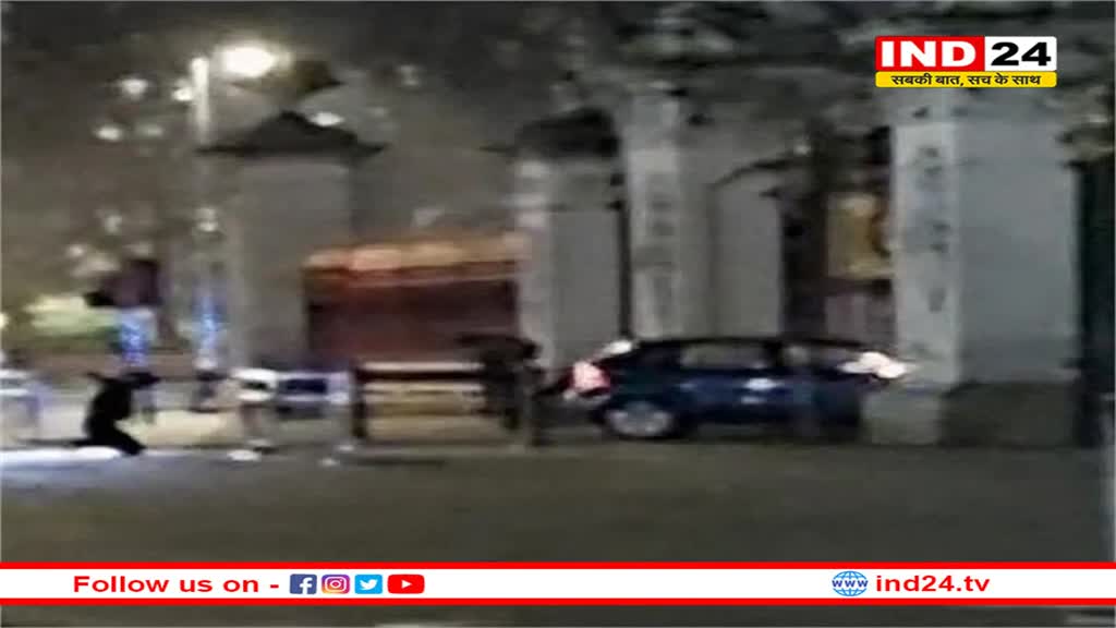 लंदनः बकिंघम पैलेस के गेट से टकराई कार; हुआ 'जोरदार धमाका', ड्राइवर गिरफ्तार