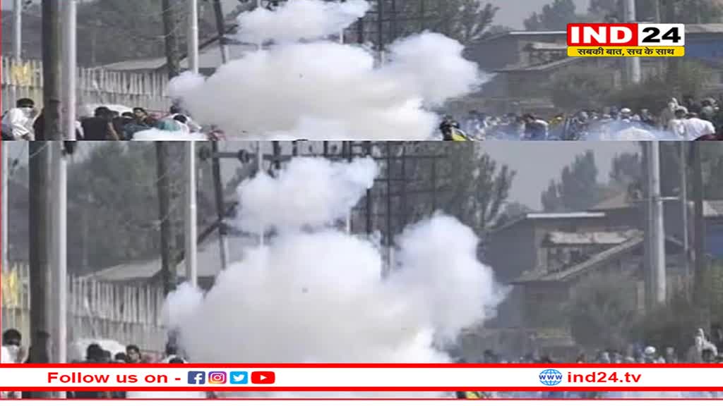 शंभू बॉर्डर पर बिगड़े हालात: किसानों को रोकने के लिए पुलिस ने दागे आंसू गैस के गोले