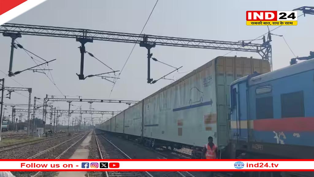 SUV लदी मालगाड़ी 147 किमी तक गलत ट्रैक पर दौड़ी, ऐसे टला बड़ा रेल हादसा?