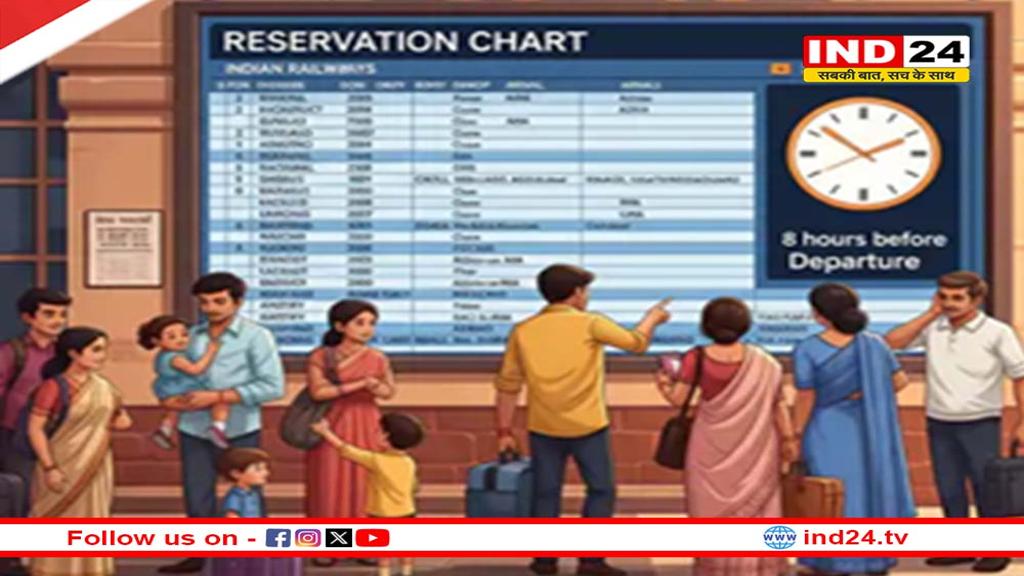अब 10 घंटे पहले पता लग जाएगा ट्रेन टिकट कंफर्म हुआ या नहीं, रेलवे ला रहा नया नियम