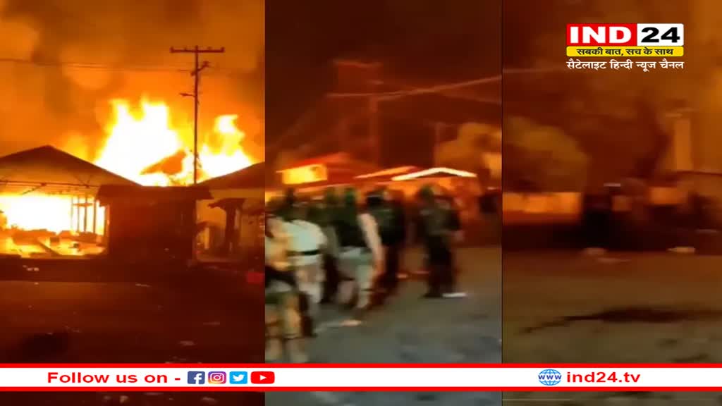 Manipur Violence: ग्रामीण स्वयंसेवकों और उग्रवादियों के बीच हुई मुठभेड़, 9 लोग घायल 1 की मौत