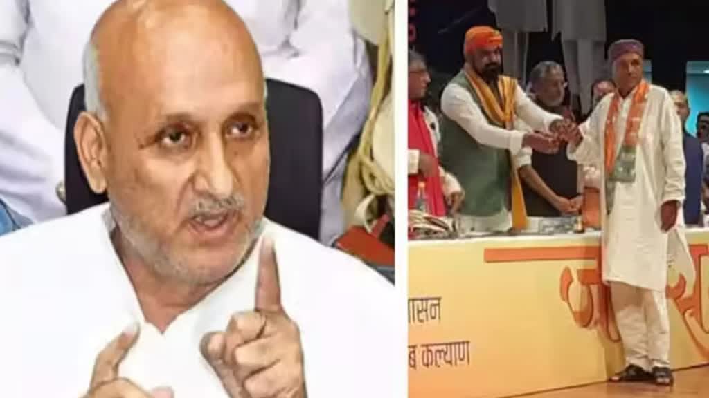 बिहार के शिक्षा मंत्री चंद्रशेखर के बड़े भाई रामचंद्र प्रसाद यादव ने थामा बीजेपी का दामन