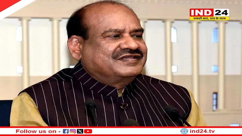 लोकसभा अध्यक्ष ओम बिड़ला पहुंचे MP, भारी बारिश में लिया मुनि श्री सुधा सागर जी का आशीर्वाद