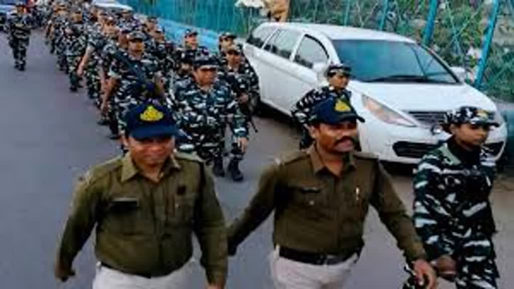 मतदान कल, भोपाल में सीआरपीएफ की 18 कंपनियों ने 2049 केंद्रों पर संभाला मोर्चा