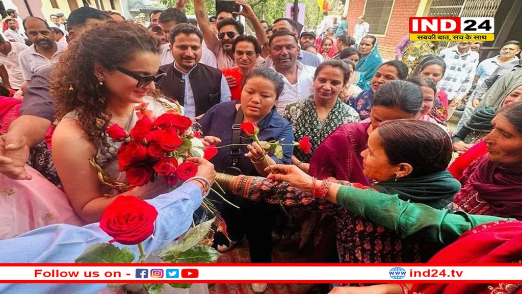 कंगना रानौत का विवादित बयान, कांग्रेस को बताया अंग्रेजों की भूली-बिसरी औलाद