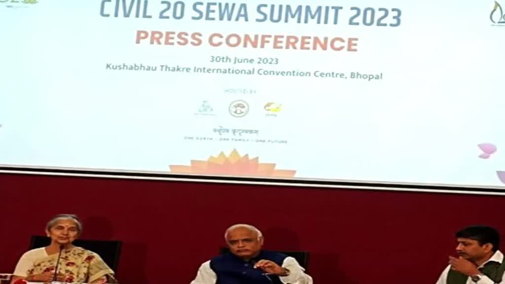 भोपाल में आज से दो दिन चलेगी C-20 सेवा समिट