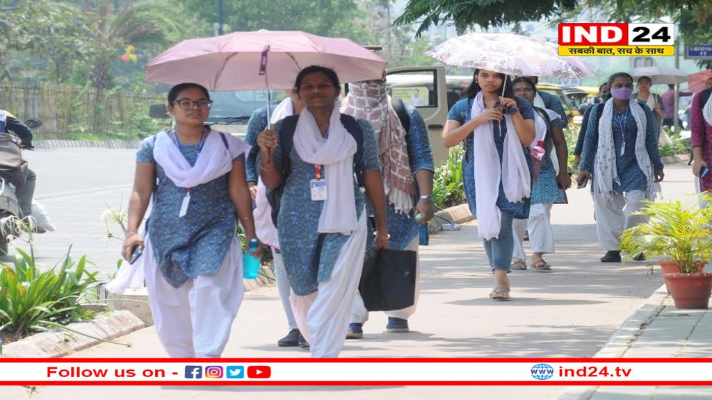 प्रदेश में सीजन में पहली बार 44 डिग्री पार पहुंचा पारा,लू जैसे हालात