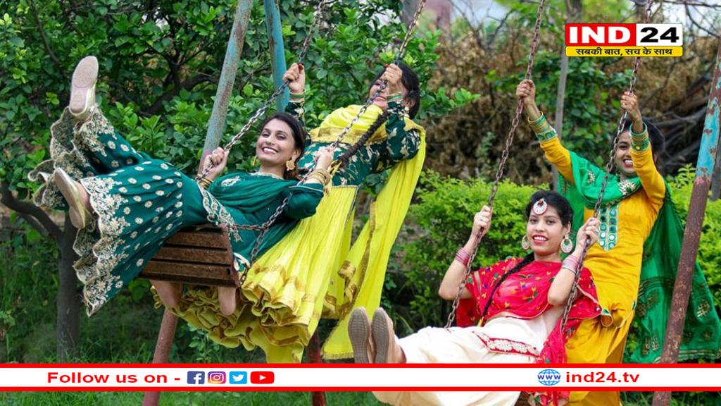 सावन, हरियाली और श्रृंगार — सनातन संस्कृति की त्रिवेणी