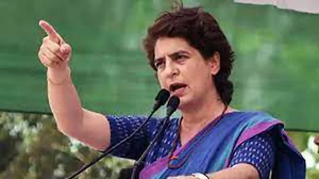 प्रियंका गांधी का आज एमपी दौरा, ग्वालियर में आमसभा को करेंगी संबोधित