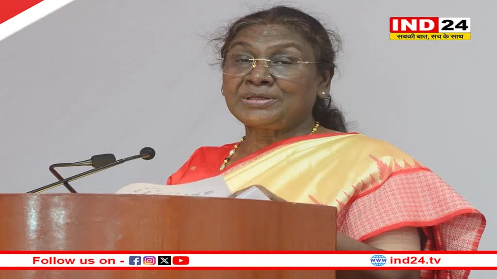 जगन्नाथ मंदिर पहुंचेंगी राष्ट्रपति मुर्मू,IIT भिलाई और रायपुर में आयुष यूनिवर्सिटी के दीक्षांत में होंगी शामिल